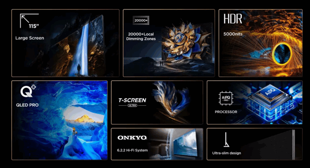 TCL Unveils 2025 QD-Mini LED TV
