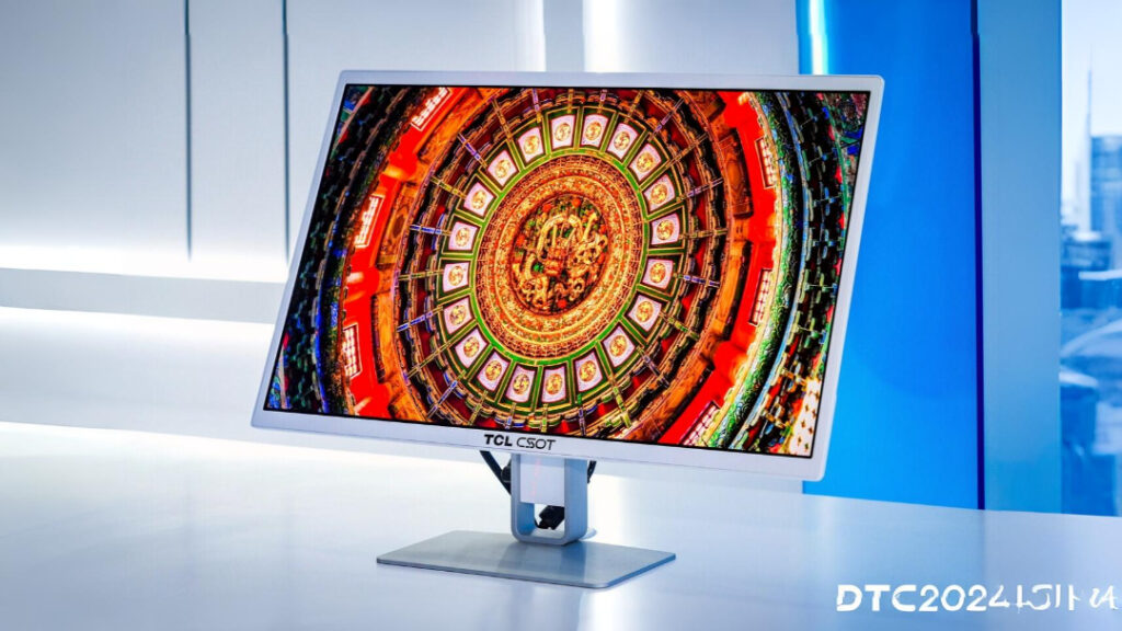 TCL CSOT printed oled monitor