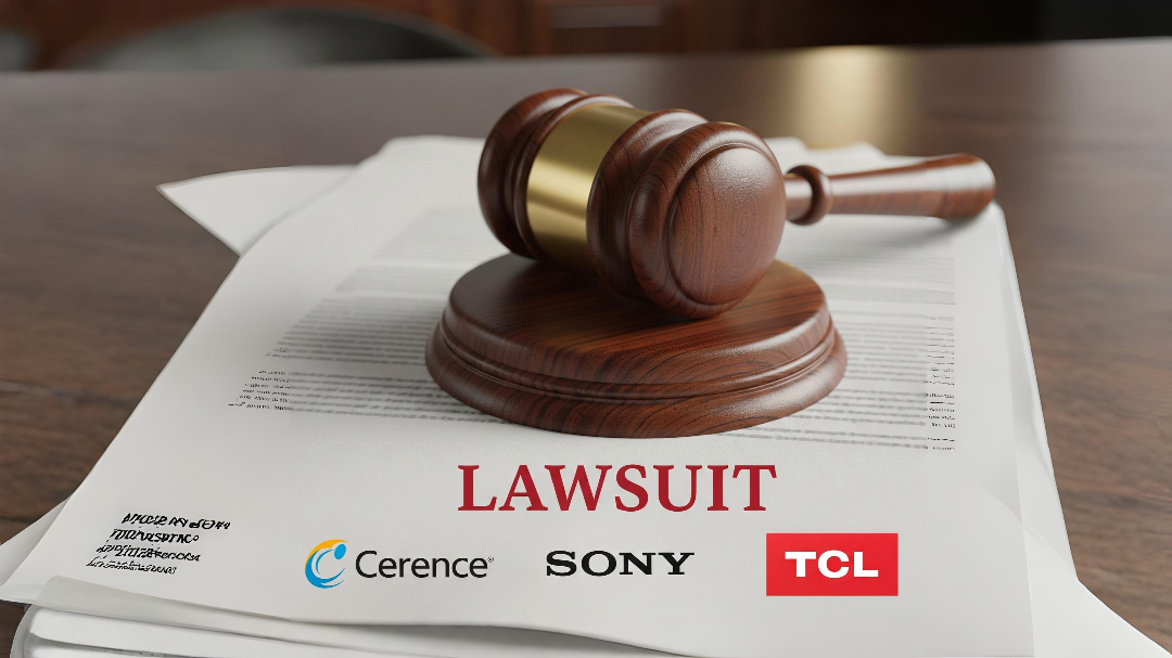 Cerence Sony TCL lawsuit