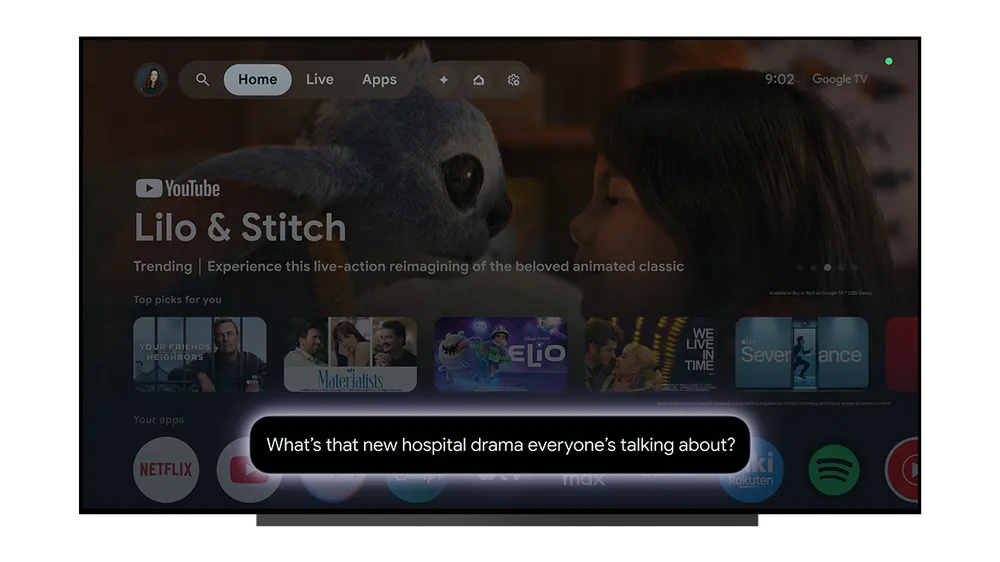Gemini comes to Google TV