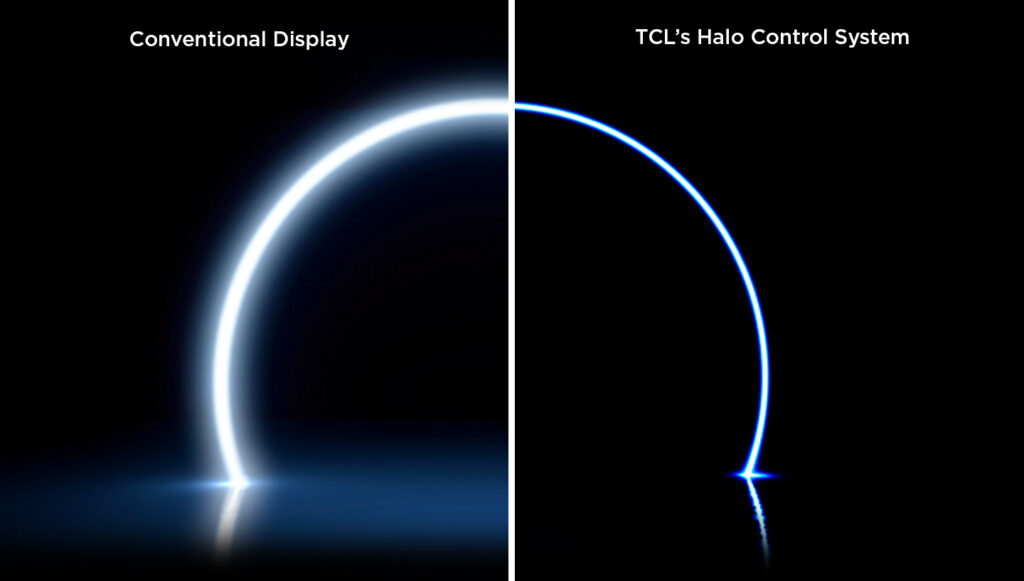 TCL QM9K TV Halo Control